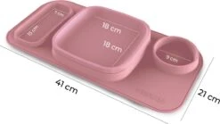 Deryan Quuby Set - Placemat - Plate Set - Kinderservies - Drinkbeker - Roze/Grijs 19 Deryan Quuby Set - Placemat - Plate Set - Kinderservies - Drinkbeker - Roze/Grijs -BIBS Shop 1200x675 4