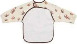 Jollein Slab Waterproof Met Mouw Botanical - Nougat 36 Jollein Slab Waterproof Met Mouw Botanical - Nougat -BIBS Shop 1200x680 1