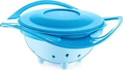 Eetbakje 360 Graden - Baby Kommetje - Baby Kom - Anti Knoei Bakje - Blauw