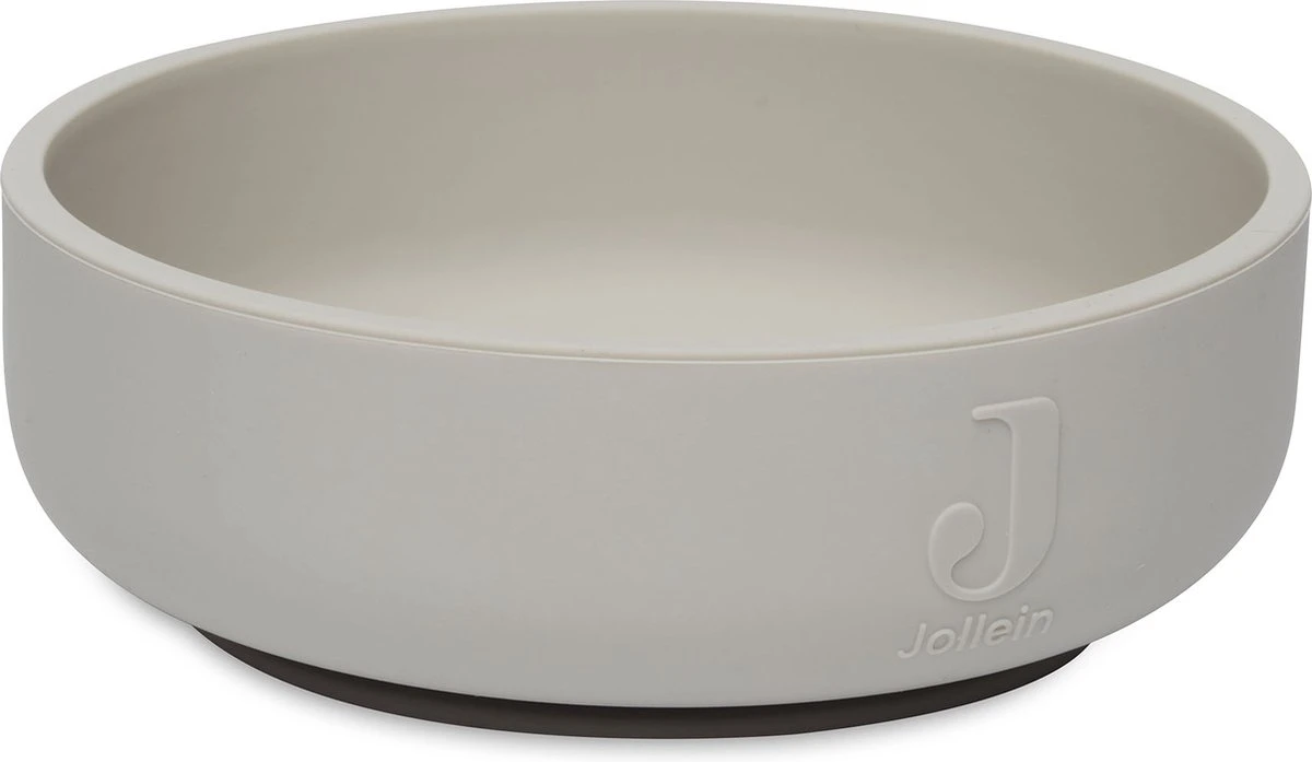 Jollein Kommetje Siliconen - Nougat 4 Jollein Kommetje Siliconen - Nougat - Afbeelding 2