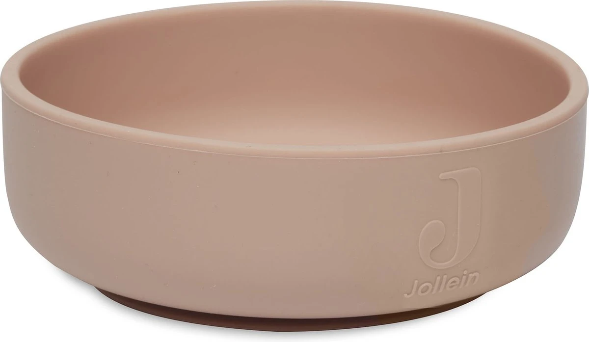 Jollein Kommetje Siliconen - Pale Pink 4 Jollein Kommetje Siliconen - Pale Pink - Afbeelding 2