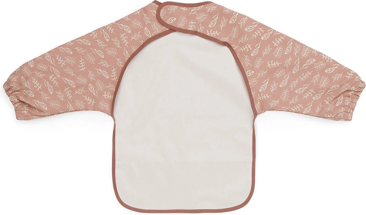 Jollein Slab Waterproof Met Mouw Meadow - Rosewood 5 Jollein Slab Waterproof Met Mouw Meadow - Rosewood - Afbeelding 3