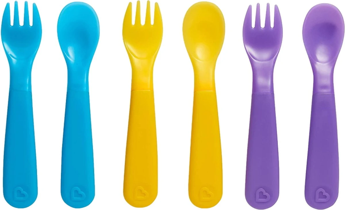 Munchkin Meerkleurige Vorken En Lepels 11 Munchkin Meerkleurige Vorken En Lepels - Afbeelding 9