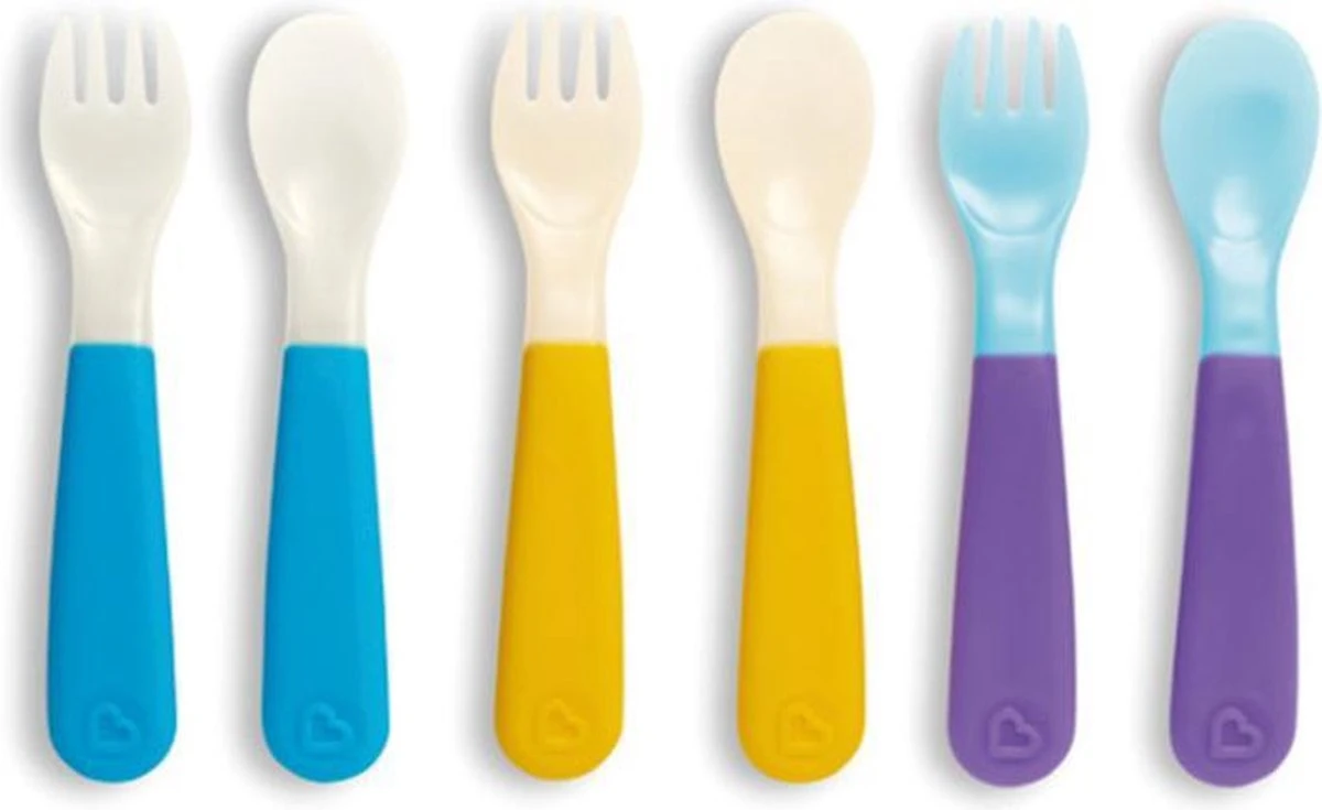 Munchkin Meerkleurige Vorken En Lepels 10 Munchkin Meerkleurige Vorken En Lepels - Afbeelding 8