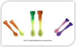 Warmte Gevoelige Baby Voedingslepels - Set Babylepels - BPA-Vrij - Vaatwasserbestendig - 5 + 1 Stuks -BIBS Shop 1200x742