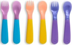 Munchkin Meerkleurige Vorken En Lepels 21 Munchkin Meerkleurige Vorken En Lepels -BIBS Shop 1200x743 1