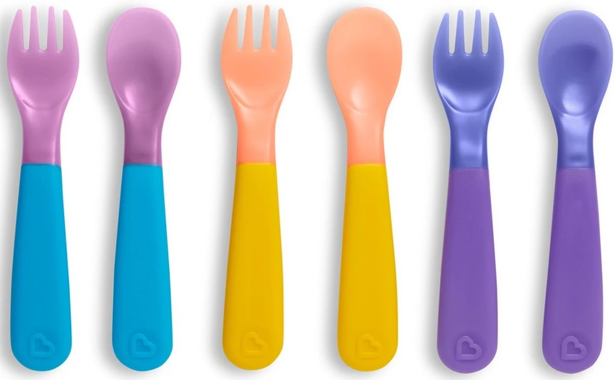 Munchkin Meerkleurige Vorken En Lepels 12 Munchkin Meerkleurige Vorken En Lepels - Afbeelding 10