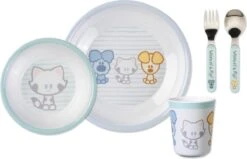 Bambolino Toys - Woezel & Pip Eetset - 5-delig - Kraamcadeau - Baby - Kinderservies -BIBS Shop 1200x773