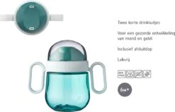 Mepal Mio – Antilekbeker 200 Ml – Gegarandeerd Lekvrij – Deep Blue – Kan Tegen Een Stootje – Drinkbeker Voor Kinderen – Oefenbeker -BIBS Shop 1200x773 3