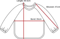 Mon Avenir - Longsleeve Slab - Waterproof - Schort Lange Mouwen - Beige - Olive 7 Mon Avenir - Longsleeve Slab - Waterproof - Schort Lange Mouwen - Beige - Olive -BIBS Shop 1200x774