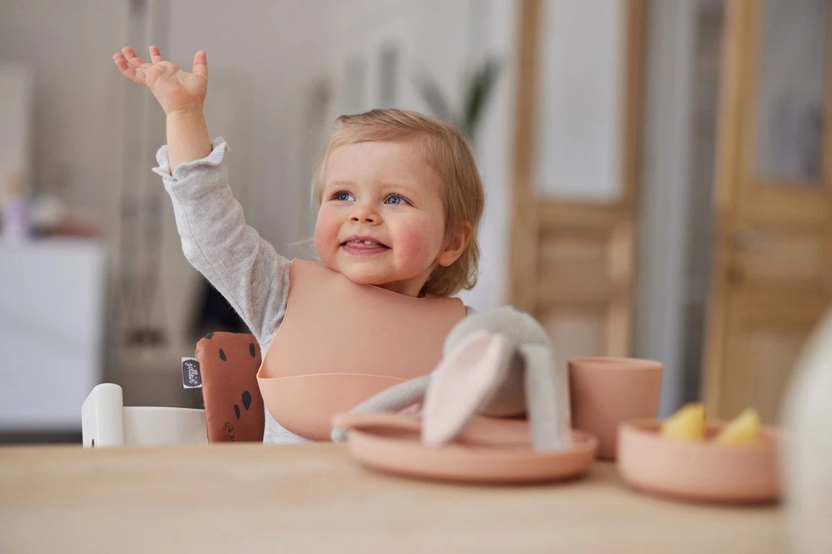 Jollein Kinderserviesset Siliconen 4-delig - Ash Green 13 Jollein Kinderserviesset Siliconen 4-delig - Ash Green - Afbeelding 11