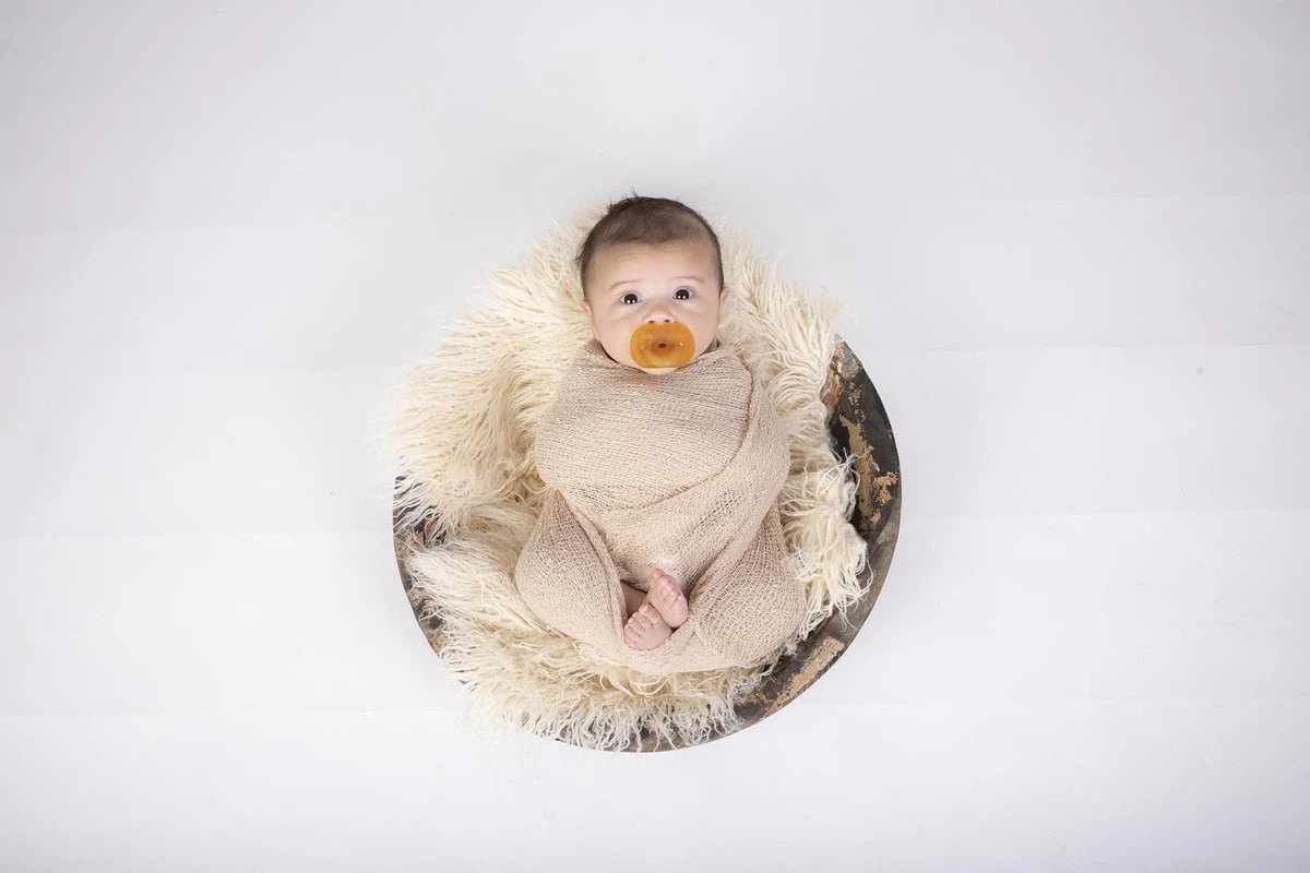 Dupini 100% Natuurrubber Speen/fopspeen - Round Maat L 9 Dupini 100% Natuurrubber Speen/fopspeen - Round Maat L - Afbeelding 7