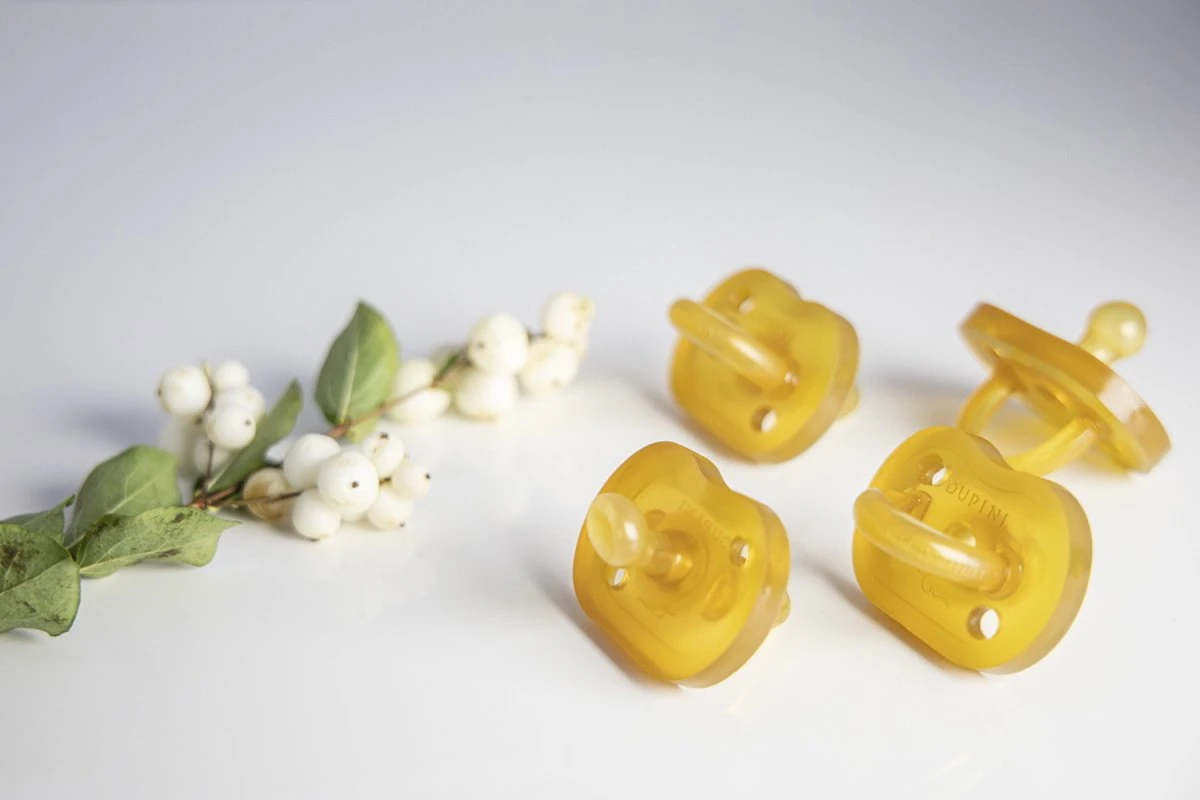 Dupini 100% Natuurrubber Speen/fopspeen - Orthodontic Maat M 15 Dupini 100% Natuurrubber Speen/fopspeen - Orthodontic Maat M - Afbeelding 13