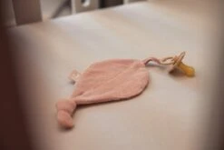 Jollein Speendoekje Badstof Leaf - Pale Pink