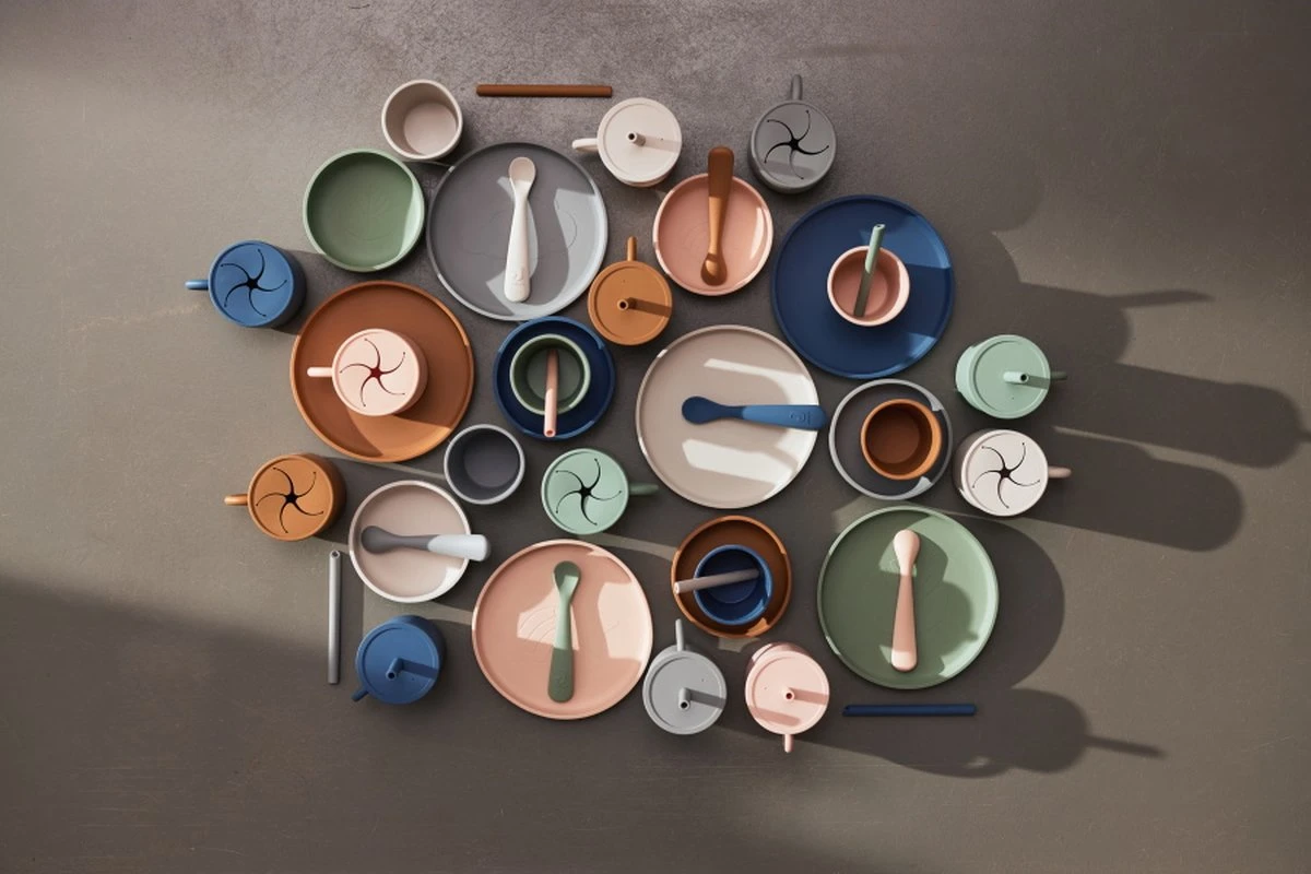 Jollein Snack Cup Siliconen - Storm Grey 8 Jollein Snack Cup Siliconen - Storm Grey - Afbeelding 6