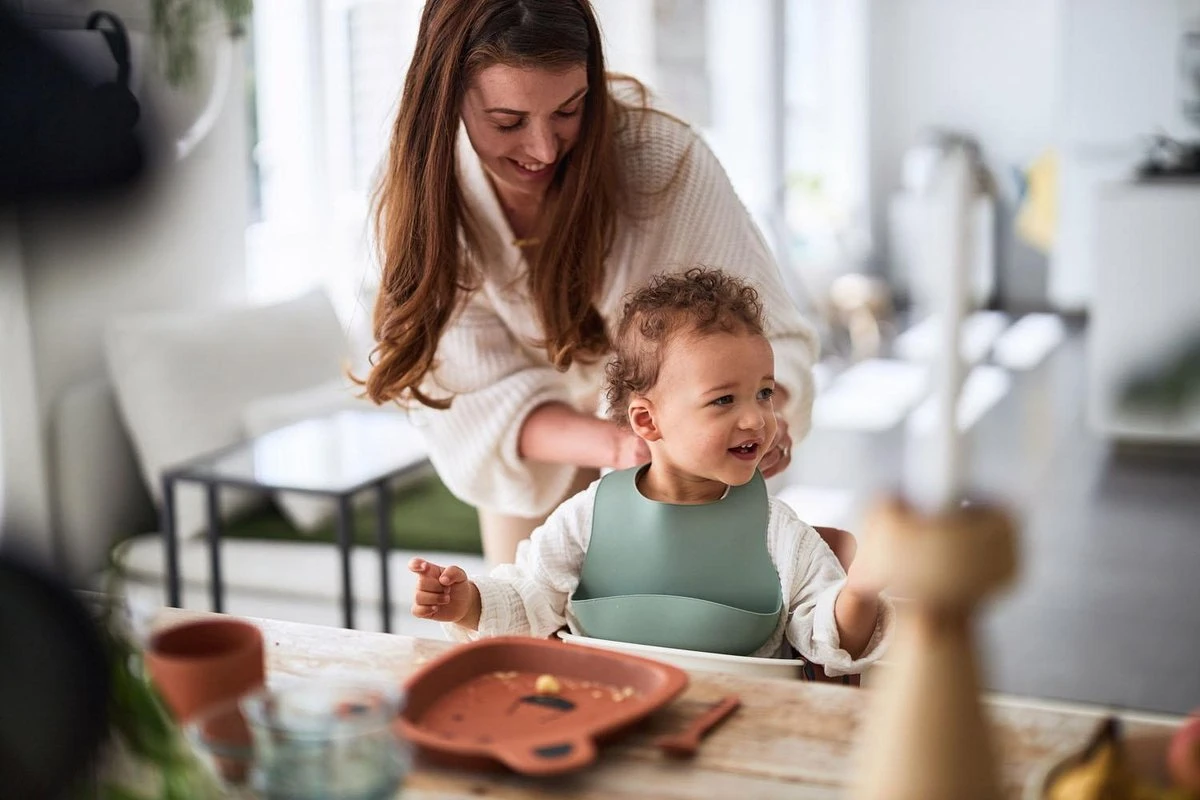 Jollein Slab Siliconen - Ash Green 5 Jollein Slab Siliconen - Ash Green - Afbeelding 3