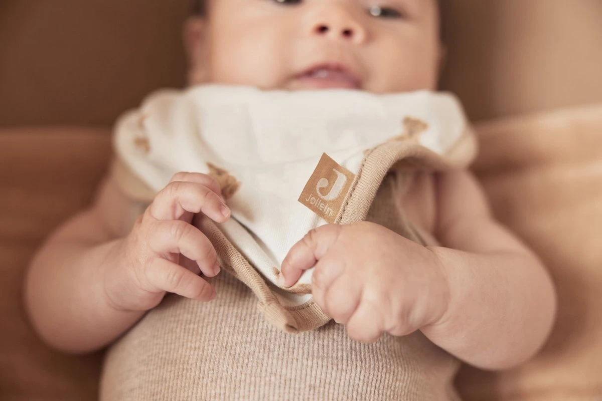 Jollein Slab Bandana Teddy Bear - 2 Stuks - GOTS 8 Jollein Slab Bandana Teddy Bear - 2 Stuks - GOTS - Afbeelding 6