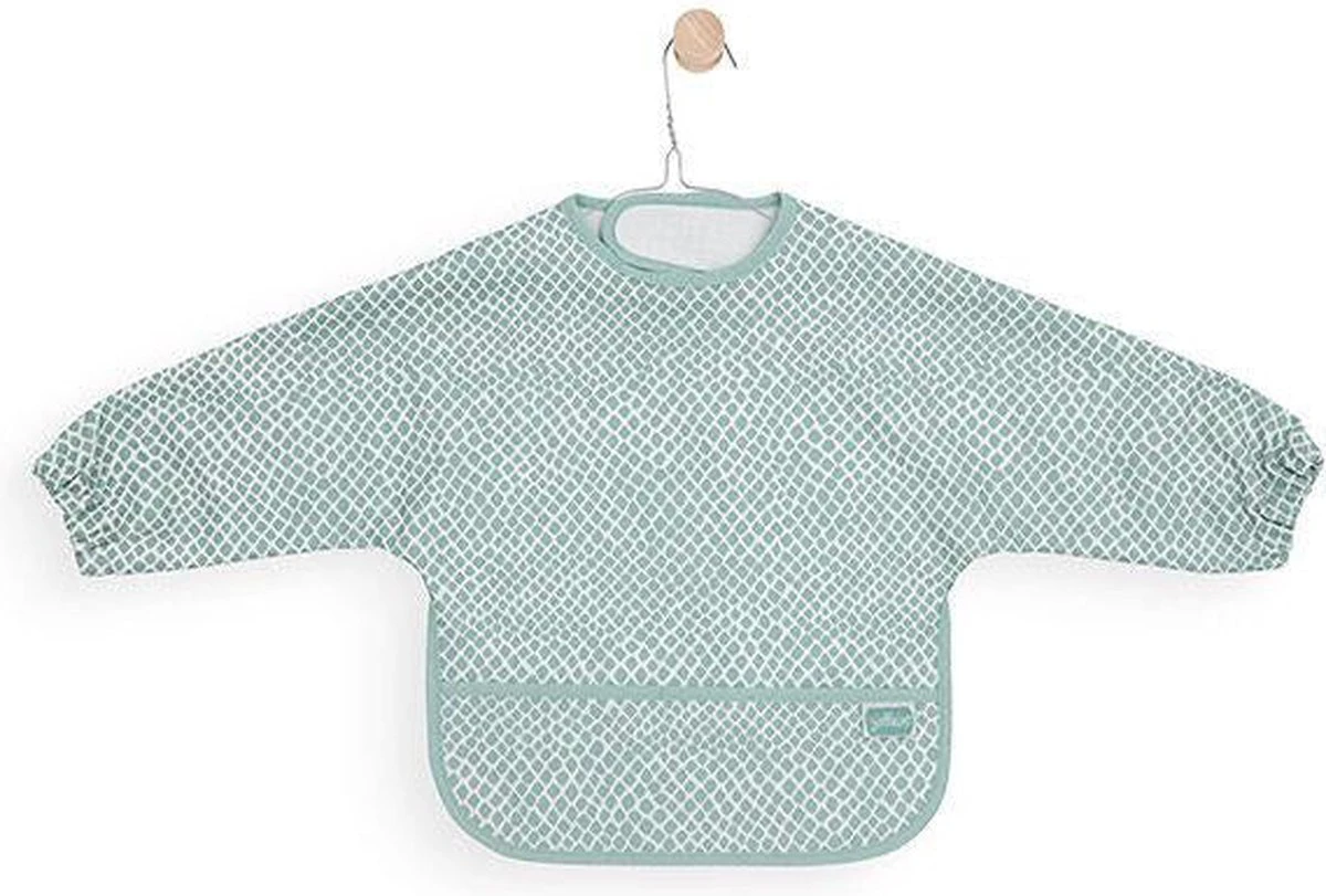 Jollein Slab Waterproof Met Mouw Meadow - Rosewood 9 Jollein Slab Waterproof Met Mouw Meadow - Rosewood - Afbeelding 7