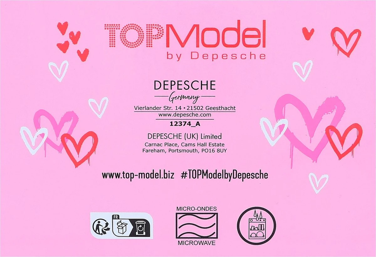 Depesche - TOPModel Beker ONE LOVE 8 Depesche - TOPModel Beker ONE LOVE - Afbeelding 6