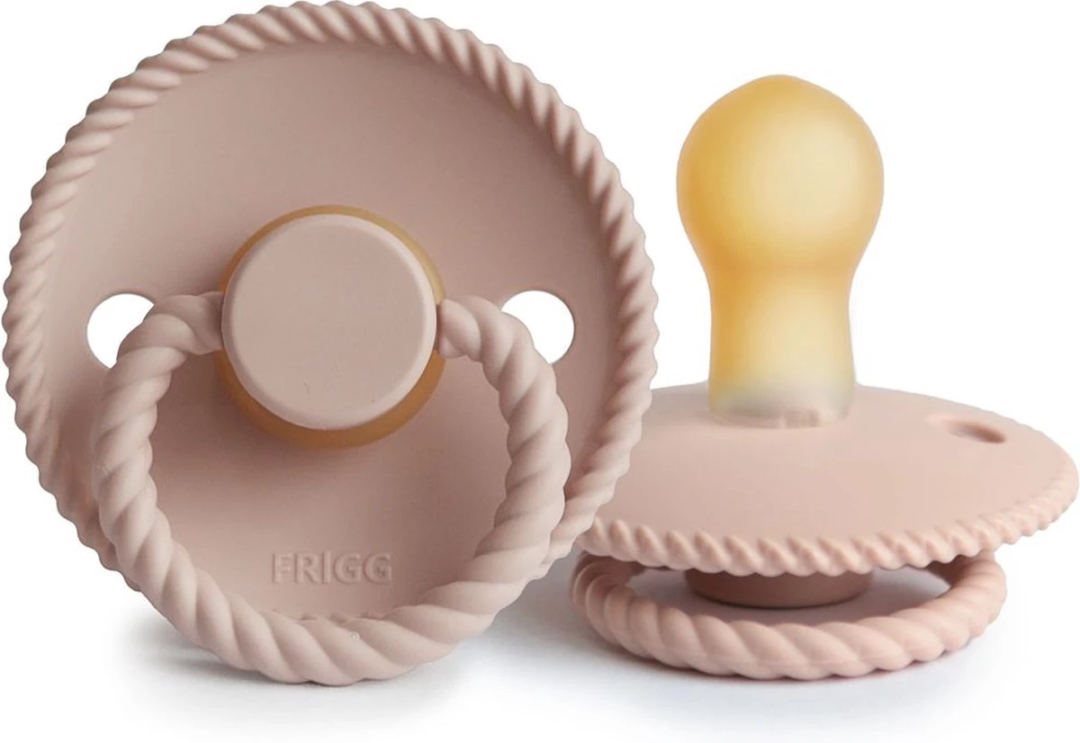 FRIGG - Rope Fopspeen Natuurlijk Rubber - Maat T2 (6-18 Maanden) 3 FRIGG - Rope Fopspeen Natuurlijk Rubber - Maat T2 (6-18 Maanden)