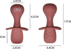 JU&MP Kinderbestek - Baby - Baby Lepeltjes - Baby Bestek - BPA-Vrij - 4 Stuks 8 JU&MP Kinderbestek - Baby - Baby Lepeltjes - Baby Bestek - BPA-Vrij - 4 Stuks -BIBS Shop 1200x836