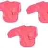 Silly Billyz Slabbertje Fleece Longsleeve Groot Bibs Fuchsia 3 Stuks -BIBS Shop 1200x848