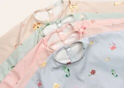 J. Børn Slabbetje Lange Mouwen Met Brede Opvangbakpe (0 - 3 Jaar) - Peuter Kliederschort - Verfschort - Baby Slabber / Schort - Mouwslab - Mouwslabber (Safari) -BIBS Shop 1200x851