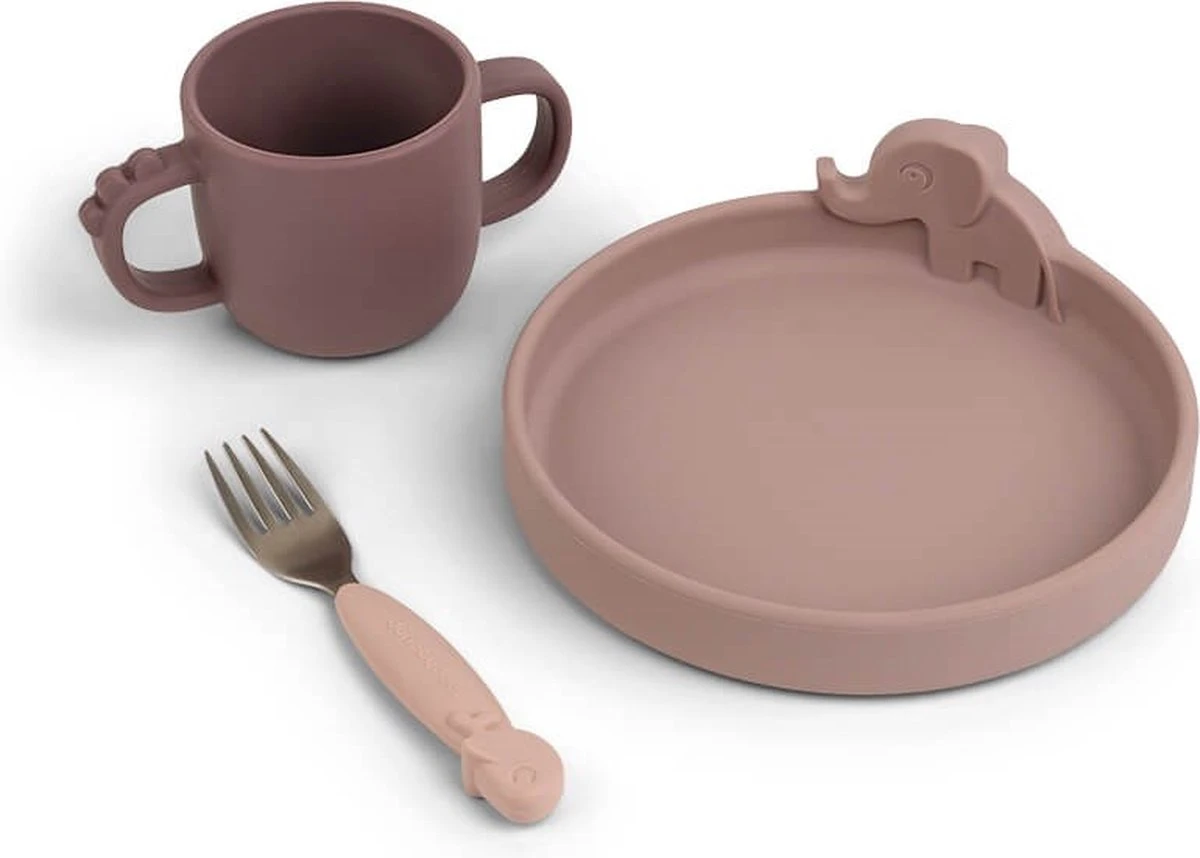 Done By Deer Peekaboo Dinerset Deer Friends Powder 13 Done By Deer Peekaboo Dinerset Deer Friends Powder - Afbeelding 11