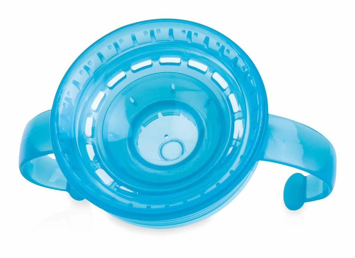 Nûby - Drinkbeker - 360° Wonder Cup Met Handvatten In Tritan™ - Aqua - 240ml - 6m+ 6 Nûby - Drinkbeker - 360° Wonder Cup Met Handvatten In Tritan™ - Aqua - 240ml - 6m+ - Afbeelding 4