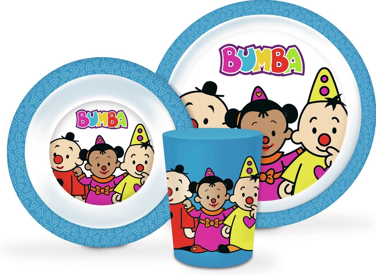 Bumba Kinderservies - Eetsetje - Kom / Bord / Beker 3 Bumba Kinderservies - Eetsetje - Kom / Bord / Beker