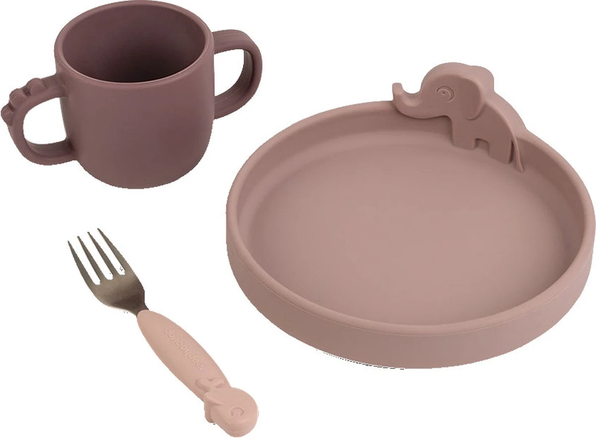 Done By Deer Peekaboo Dinerset Deer Friends Powder 15 Done By Deer Peekaboo Dinerset Deer Friends Powder - Afbeelding 13