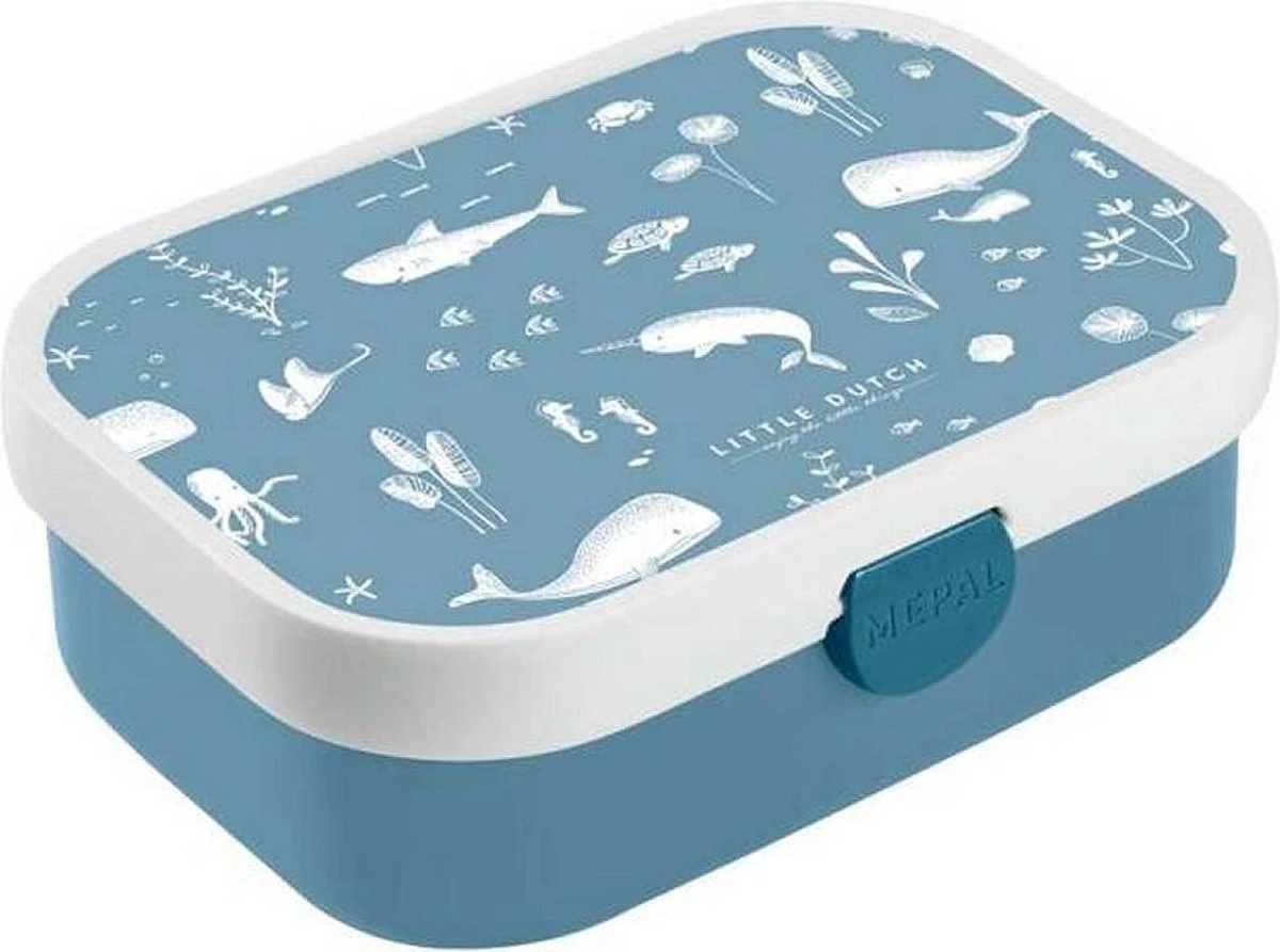Little Dutch Mepal Lunchbox Campus - Ocean 5 Little Dutch Mepal Lunchbox Campus - Ocean - Afbeelding 3