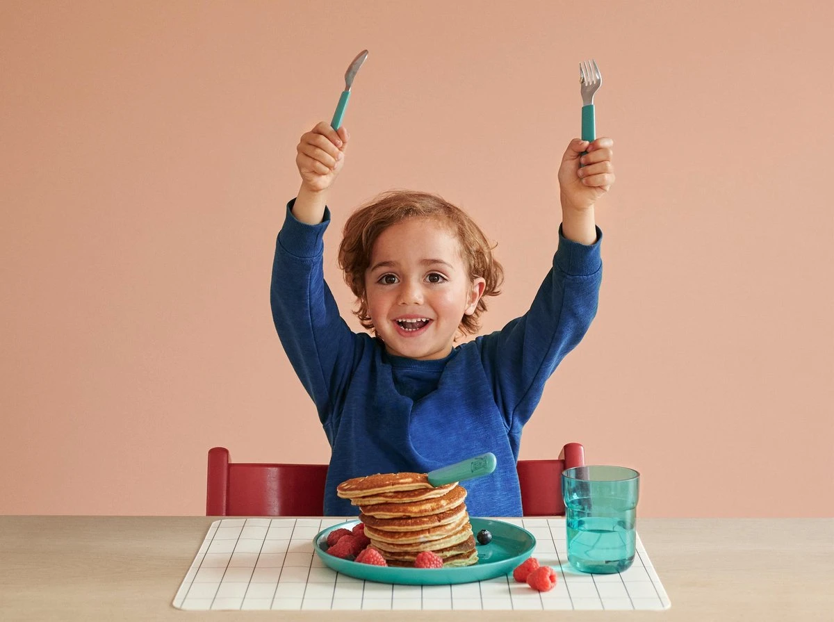 Mepal Mio – Kinderbestekset 3 –delig – Bestaat Uit Een Mes, Vork En Lepel– Deep Blue - Ideaal Voor Peuters En Kleuters – Kinderbestek 7 Mepal Mio – Kinderbestekset 3 –delig – Bestaat Uit Een Mes, Vork En Lepel– Deep Blue - Ideaal Voor Peuters En Kleuters – Kinderbestek - Afbeelding 5