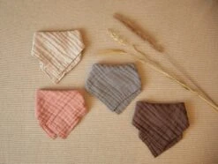 Jollein Slab Bandana - Wrinkled - Chestnut - 2 Stuks -BIBS Shop 1200x905 1