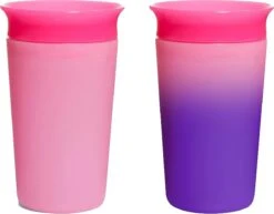 Munchkin Miracle 360 Colour Changing Sippy Cup Pink -BIBS Shop 1200x939 1