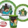 Star MINECRAFT Ontbijtset - Dinner Set - Bord, Kom En Beker - Micro -BIBS Shop 1200x941
