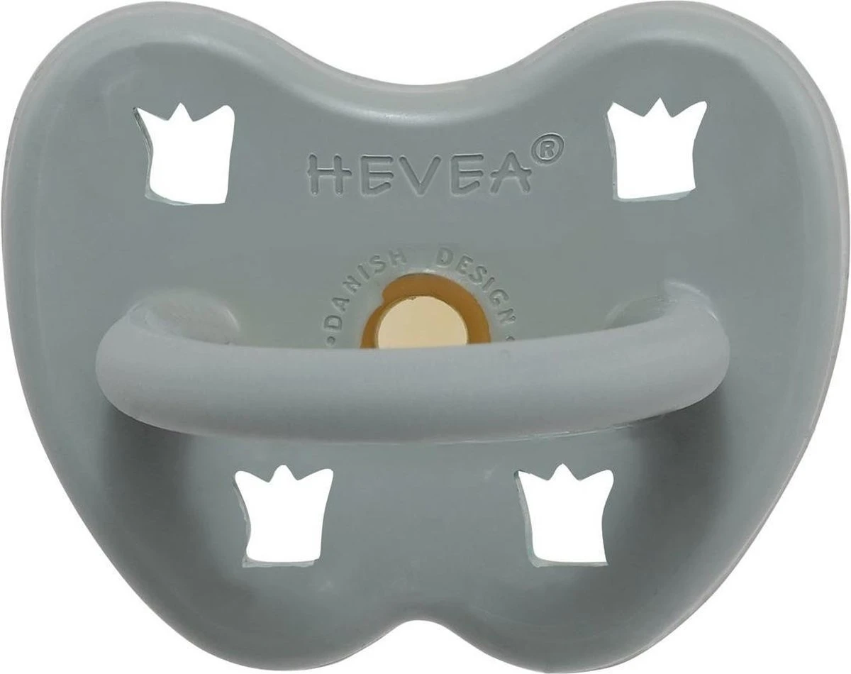 HEVEA Speen Rond 3-36 Mnd Gorgeous Grey 3 HEVEA Speen Rond 3-36 Mnd Gorgeous Grey