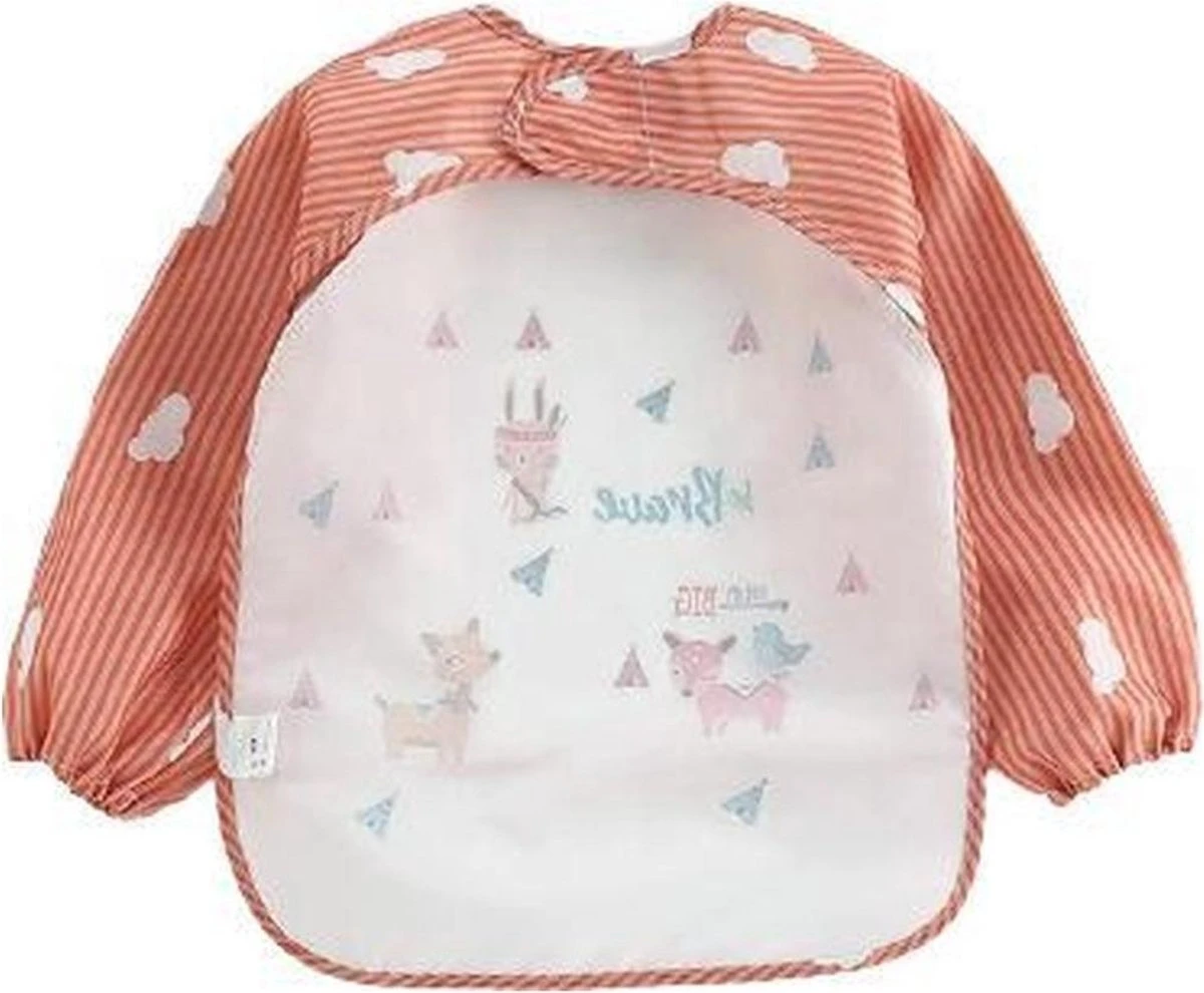 Merkloos Slabbetje - Kinderslab - Slab Met Mouwen - Waterdichte Slab - Set Van 3 Stuks 4 Merkloos Slabbetje - Kinderslab - Slab Met Mouwen - Waterdichte Slab - Set Van 3 Stuks - Afbeelding 2