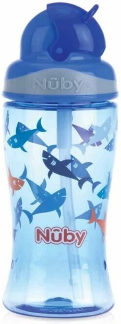 Nûby - Flip-It Drinkbeker Uit Tritan™- Blauw - 360ml - 3jaar+ 13 Nûby - Flip-It Drinkbeker Uit Tritan™- Blauw - 360ml - 3jaar+ -BIBS Shop 448x1200 1