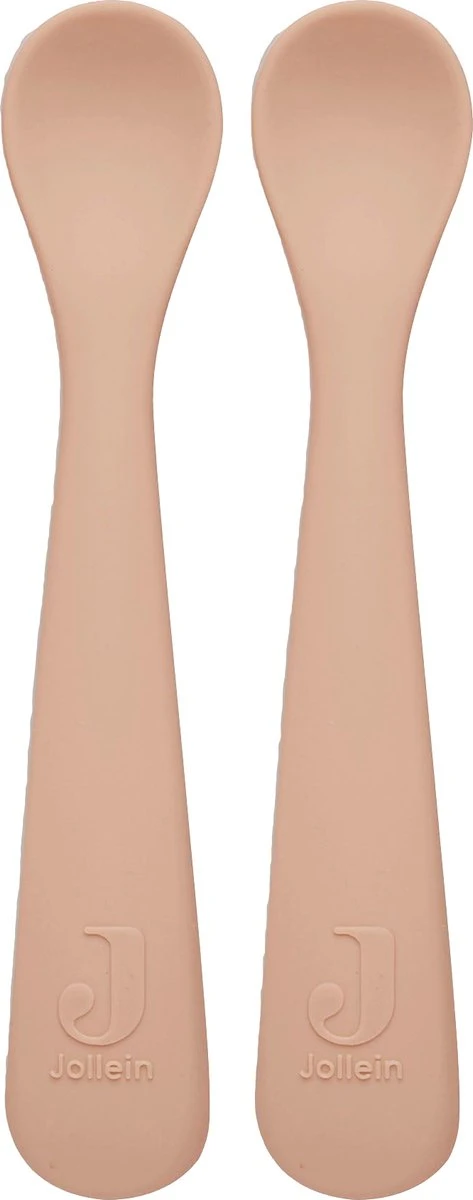 Jollein Lepeltje Siliconen - Pale Pink - 2 Stuks 3 Jollein Lepeltje Siliconen - Pale Pink - 2 Stuks