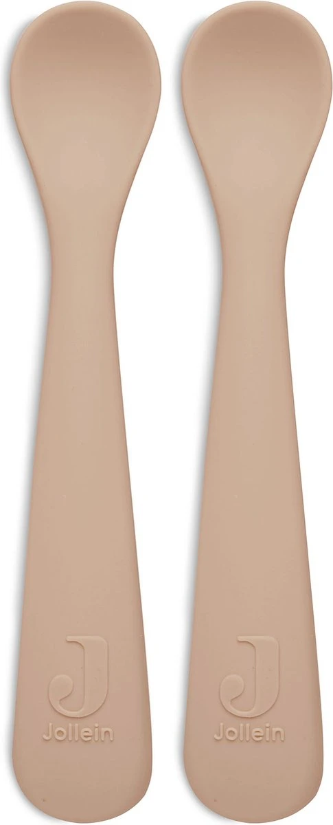 Jollein Lepeltje Siliconen - Pale Pink - 2 Stuks 4 Jollein Lepeltje Siliconen - Pale Pink - 2 Stuks - Afbeelding 2