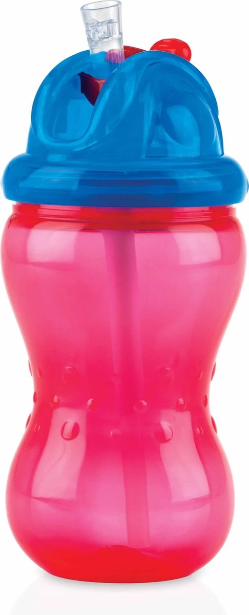 Nûby - Oefenbeker - Flip-It™ Antilekbeker - Rood - 360ml - 12m+ 8 Nûby - Oefenbeker - Flip-It™ Antilekbeker - Rood - 360ml - 12m+ - Afbeelding 6