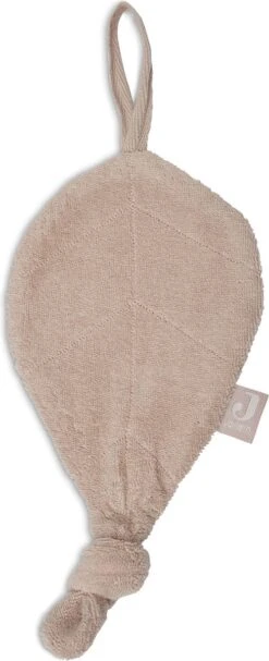 Jollein Speendoekje Badstof Leaf - Pale Pink -BIBS Shop 488x1200