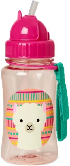 Skip Hop Zoo Drinkbeker - Met Rietje - 350 Ml - Llama