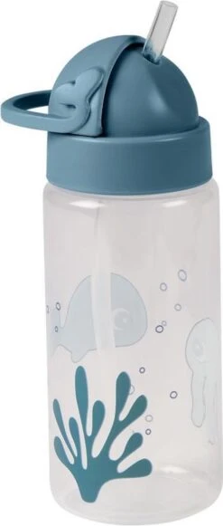 Done By Deer Sea Friends Rietjesbeker Blue -BIBS Shop 510x1200 2