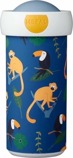 Little Dutch Schoolbeker 300 Ml Jungle -BIBS Shop 553x1200 4