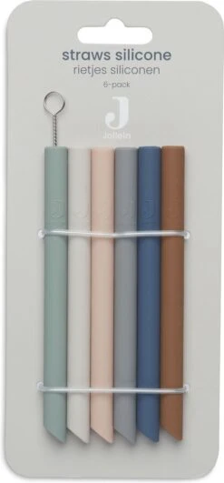 Jollein Rietjes Siliconen Multicolour - 6 Stuks 9 Jollein Rietjes Siliconen Multicolour - 6 Stuks -BIBS Shop 558x1200