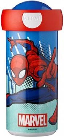 Little Dutch Schoolbeker 300 Ml Spider Man 5 Little Dutch Schoolbeker 300 Ml Spider Man -BIBS Shop 566x1200 3
