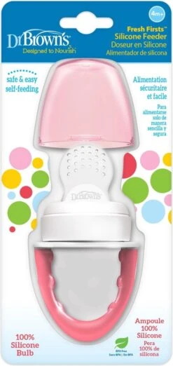 Dr. Brown's Fresh First Feeder Speen - Roze