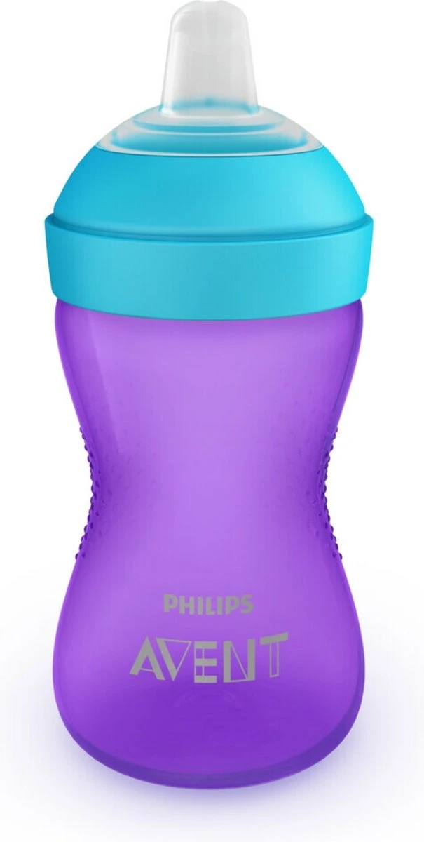 Philips Avent Zachte Bijtbestendige Tuitbeker 9+ Mnd SCF802/02 - Drinkbeker 4 Philips Avent Zachte Bijtbestendige Tuitbeker 9+ Mnd SCF802/02 - Drinkbeker - Afbeelding 2